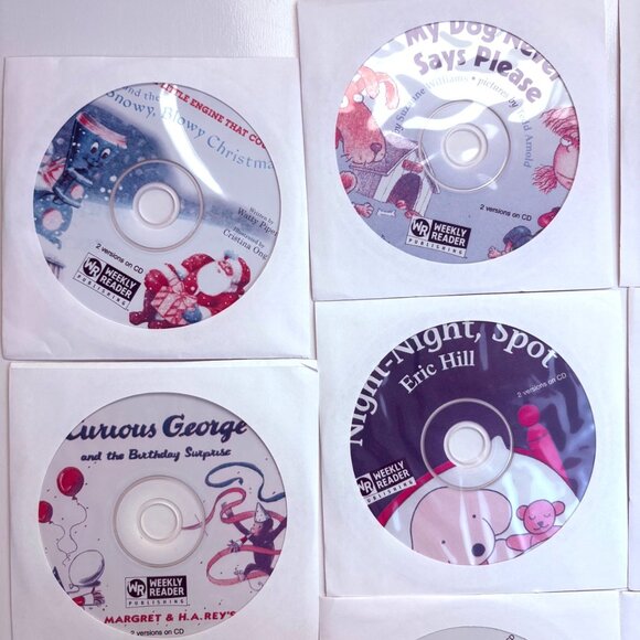 NEW Weekly Reader Childrens Audio CD Set Of 13 Stories & Songs - Picture 4 of 7